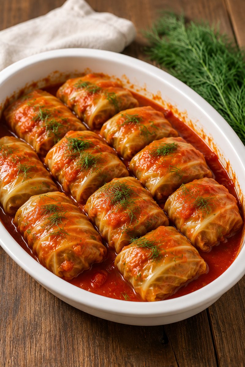 Old-Fashioned Cabbage Rolls