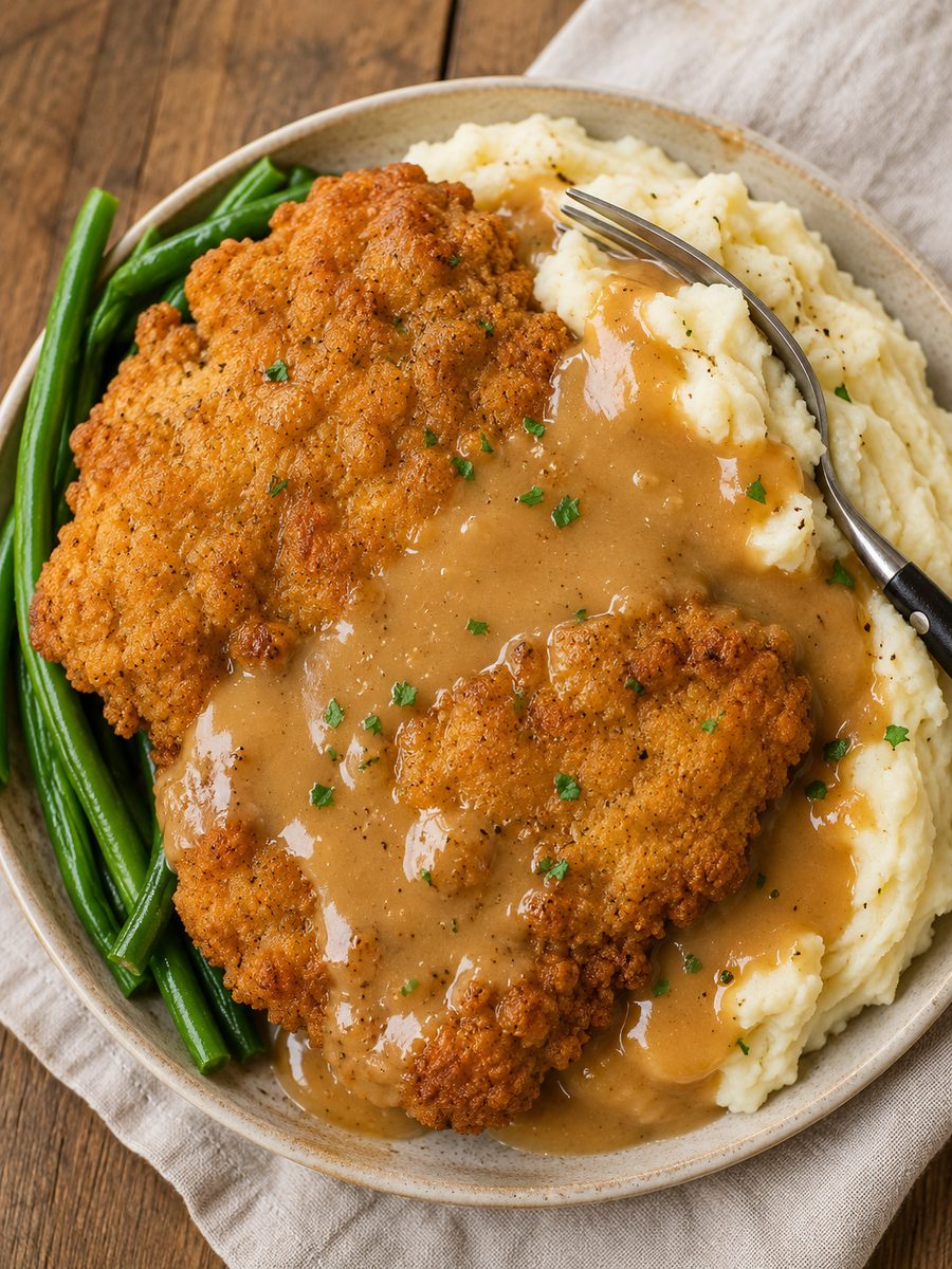 Old-Fashioned Chicken Fried Steak