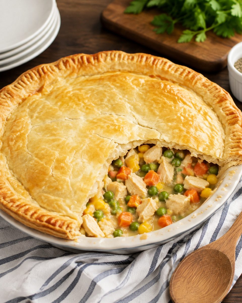 Old-Fashioned Chicken Pot Pie
