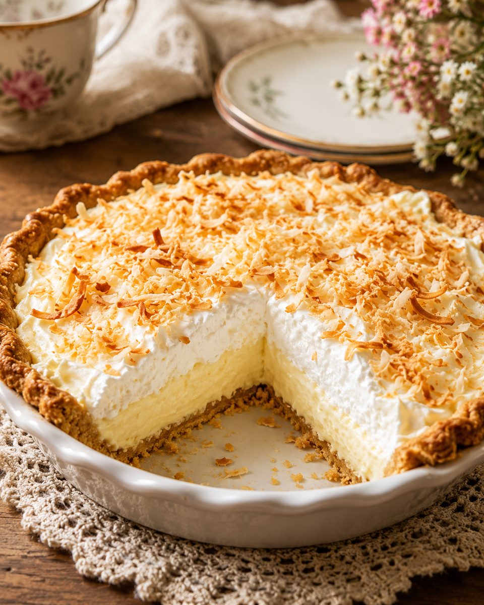 Old-Fashioned Coconut Cream Pie