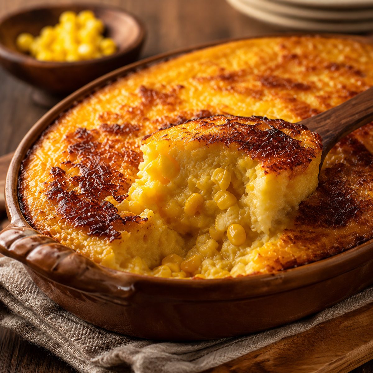 Old-Fashioned Corn Pudding