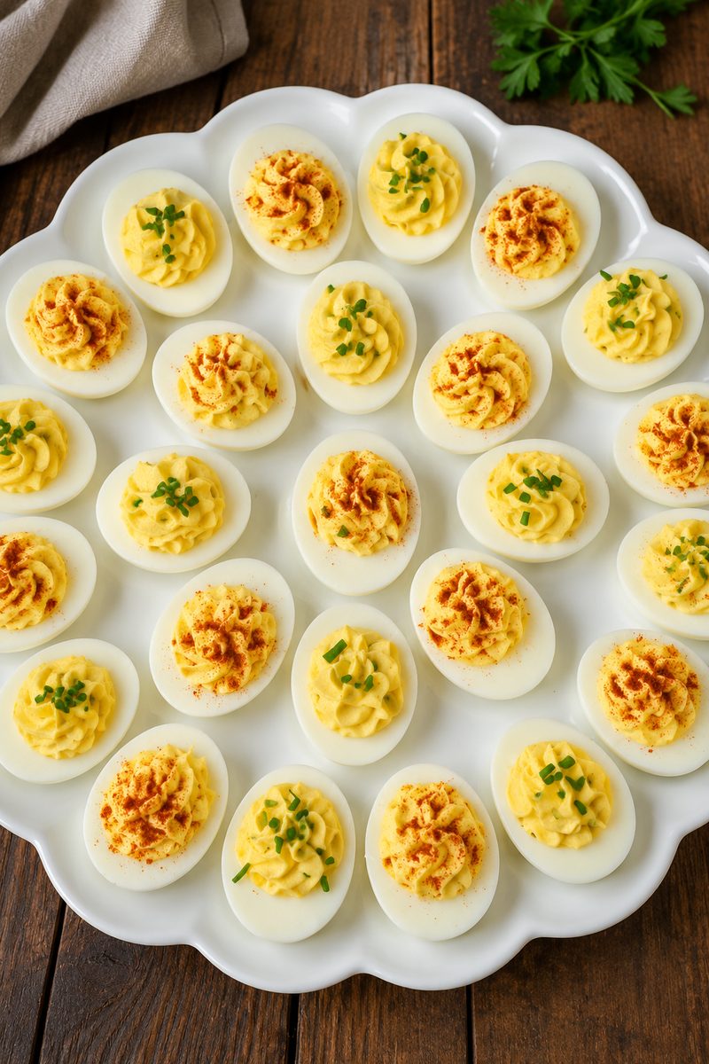 Old-Fashioned Deviled Eggs