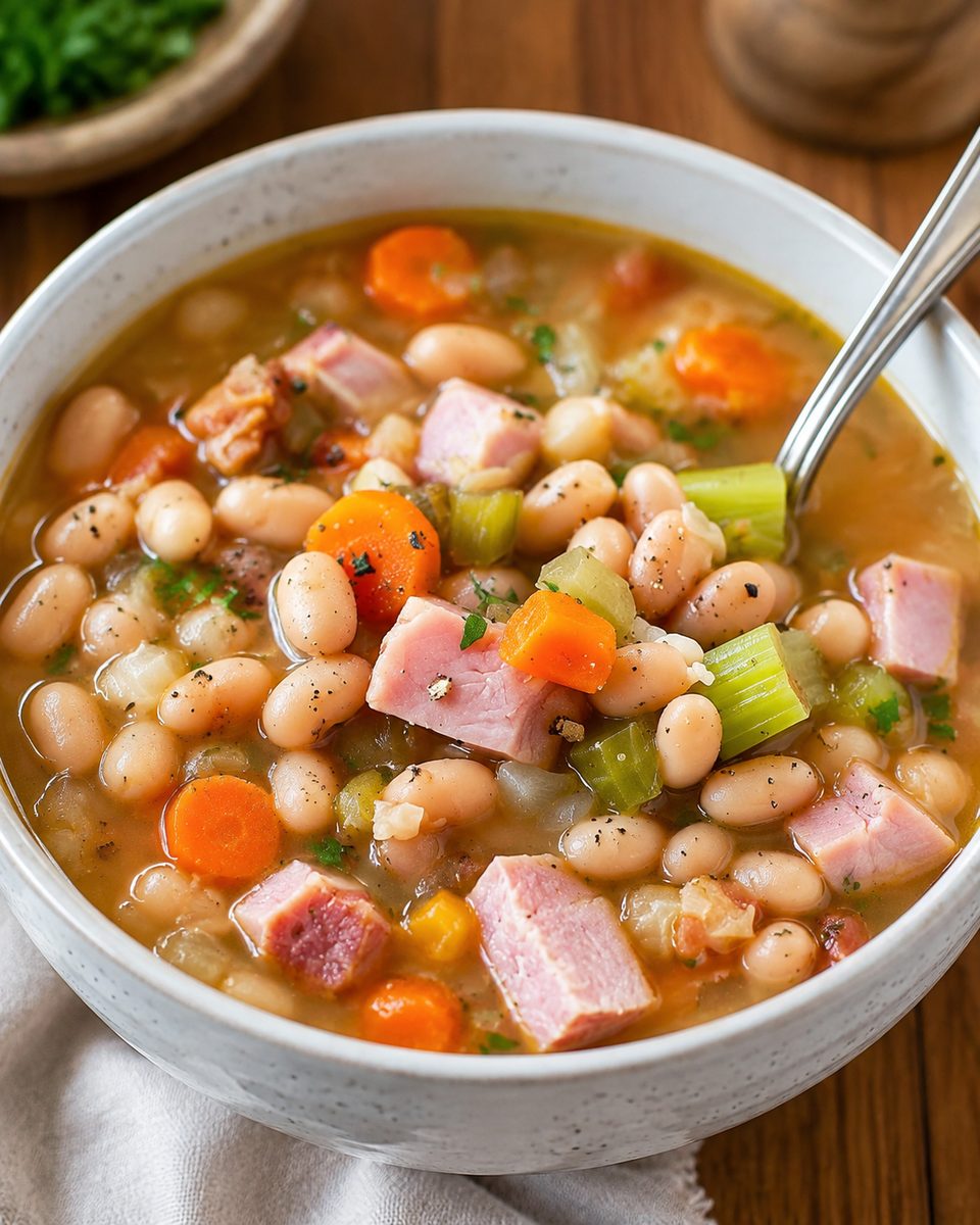 Old-Fashioned Ham and Bean Soup