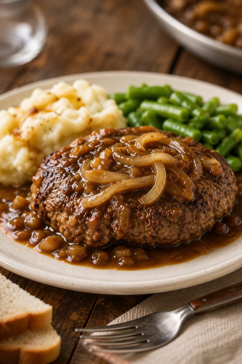 Old-Fashioned Hamburger Steak