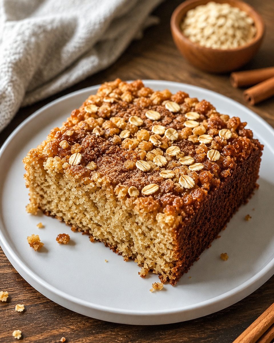 Old-Fashioned Oatmeal Cake