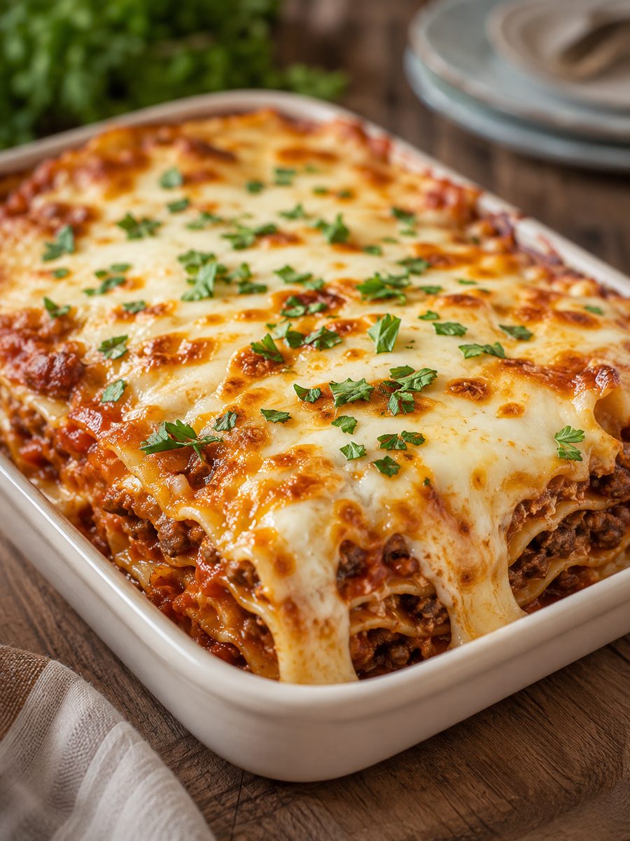Old-Fashioned Lasagna