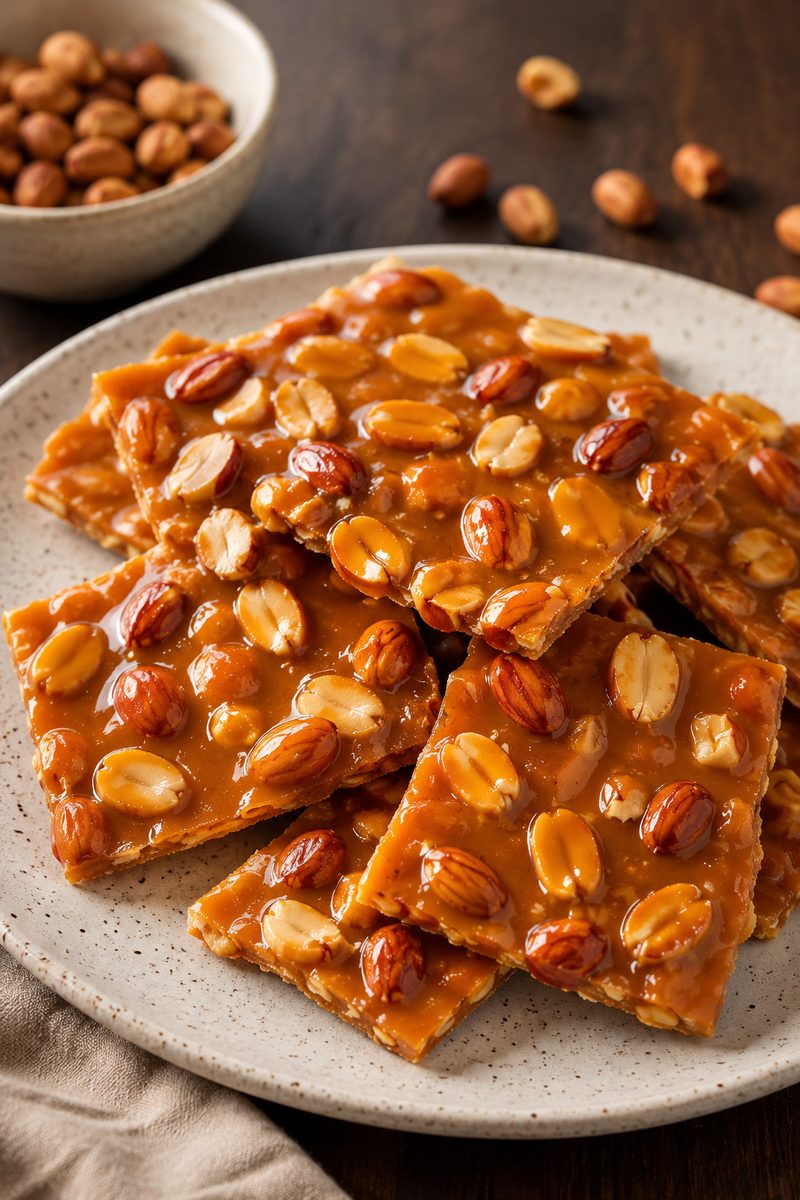 Old-Fashioned Peanut Brittle