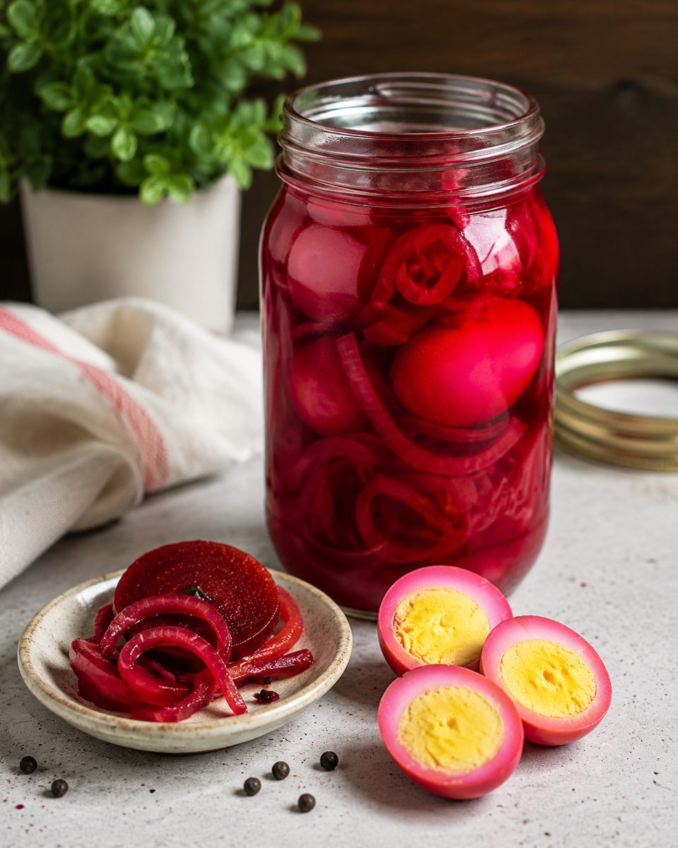 Old-Fashioned Pickled Eggs