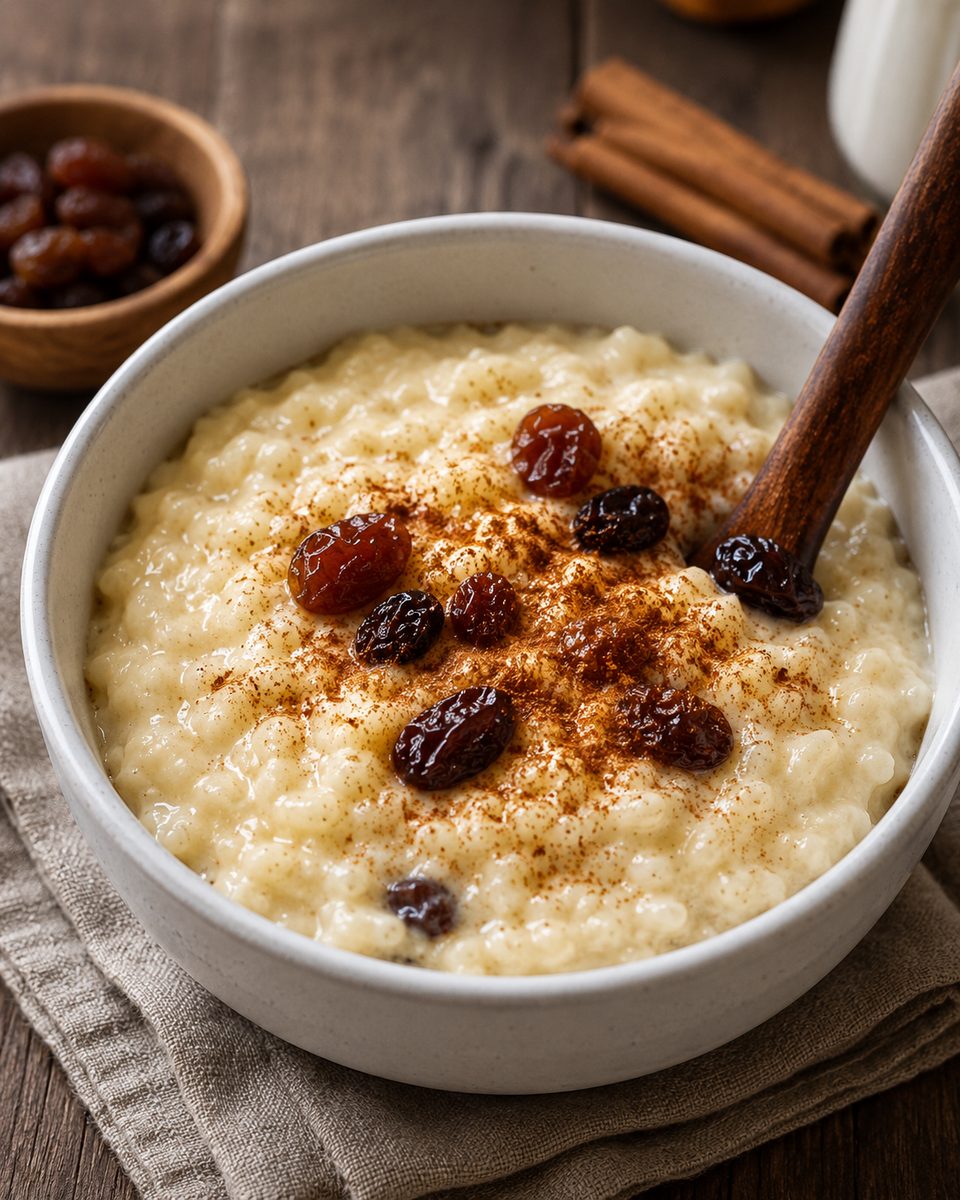 Old-Fashioned Rice Pudding