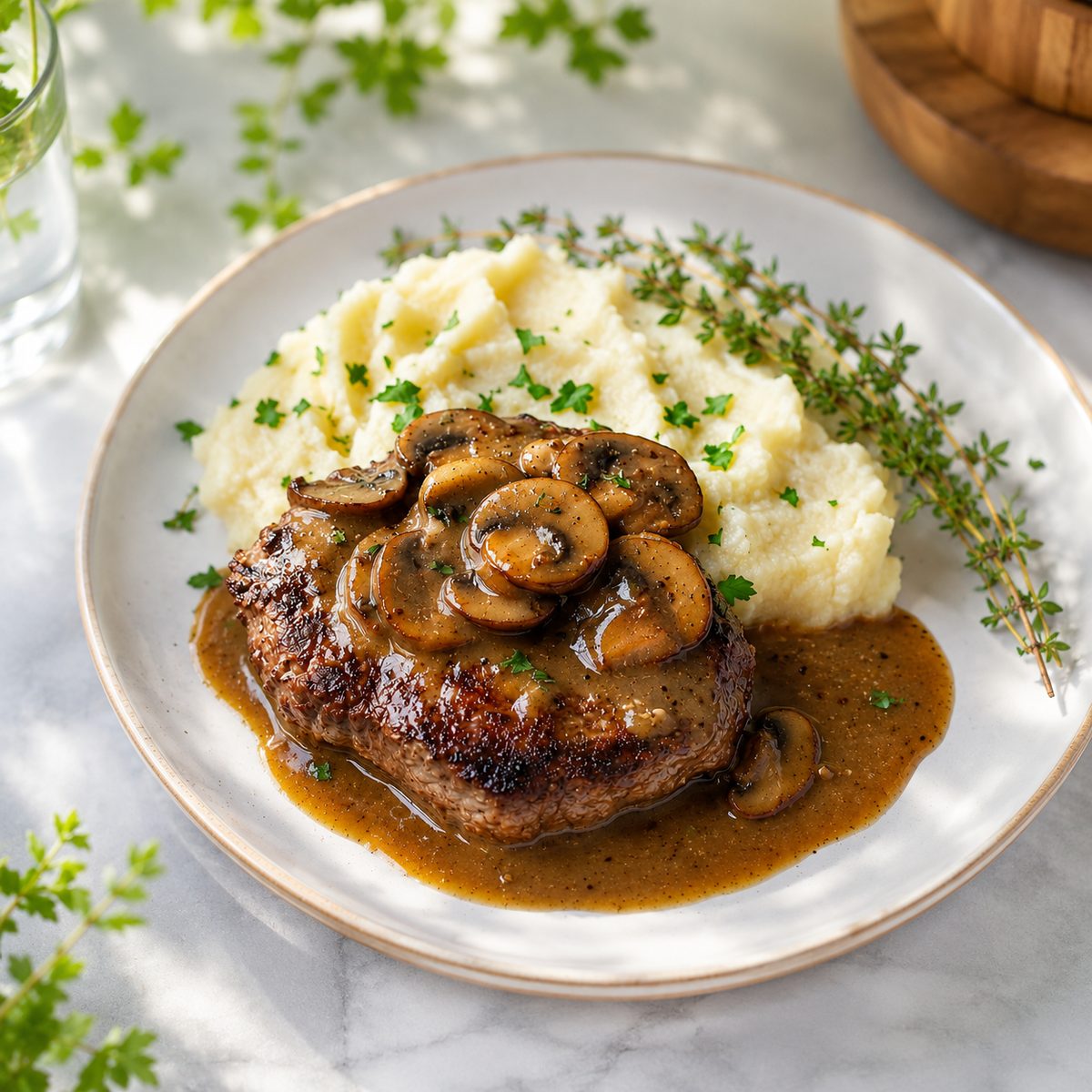 Old-Fashioned Salisbury Steak