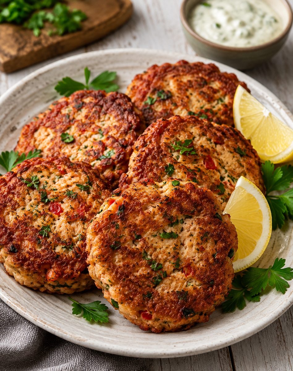 Old-Fashioned Salmon Patties