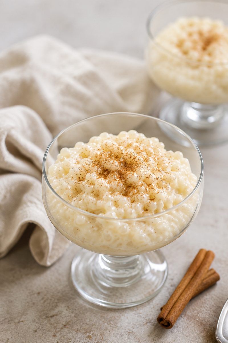 Old-Fashioned Tapioca Pudding